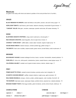 Masticate - Liquid Bread