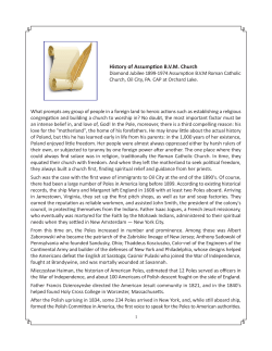 History of Assumption BVM Church