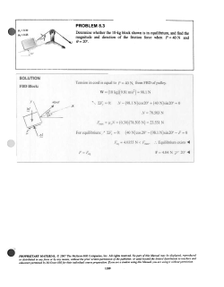 PROBLEM 8.3 Detennine whether the to