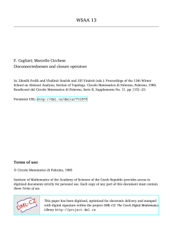 Disconnectednesses and closure operators