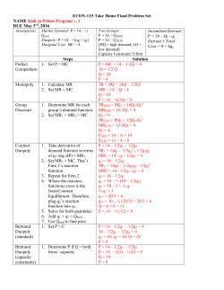 ECON-115 Take Home Final Problem Set Solutions v1