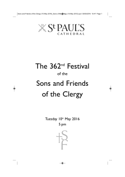 Festival Order of Service 2016 pdf