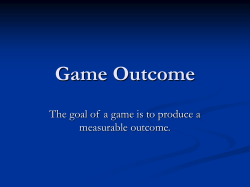 Game Outcome