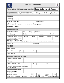 Designing and Executing Your Black Economic