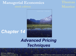 Managerial Economics