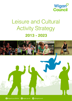 Leisure and Cultural Activity Strategy