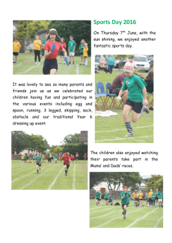 Sports Day 2016
