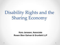NFB of CA v. Uber - California Foundation for Independent Living