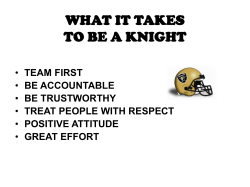 Character Ed Program