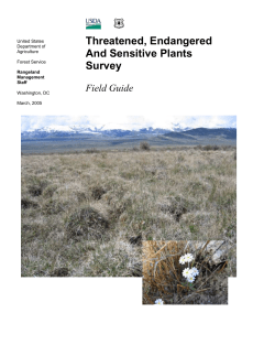 TESP Survey Field Guide