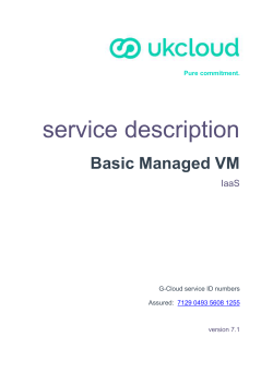 Basic Managed VM