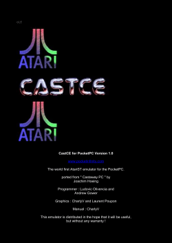 CastCE for PocketPC Version 1