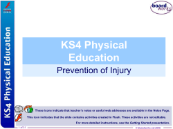 6. Prevention of Injury File