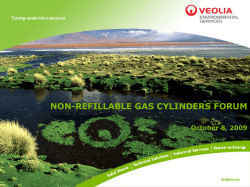 non-refillable gas cylinders forum