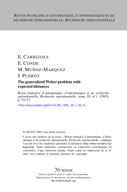 The generalized Weber problem with expected distances