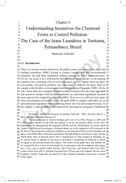 Understanding Incentives for Clustered Firms to