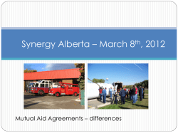 Mutual Aid Agreements