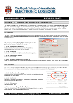 How do I set up the HanDBase desktop preferences?