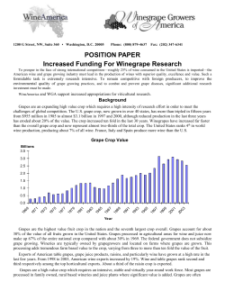 position paper - Washington Association of Wine Grape Growers