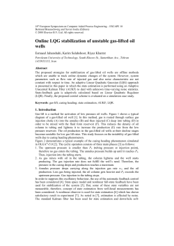 Online LQG Stabilization of Unstable Gas