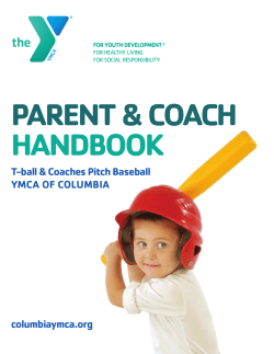 T-ball Handbook - YMCA of Columbia