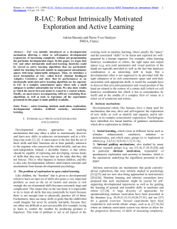 R-IAC: Robust Intrinsically Motivated Exploration and Active Learning