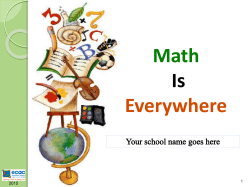 Math is Everywhere (Eng) - Exceptional Children`s Assistance