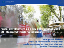 Local development strategies