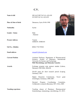 CURRICULUM VITAE - Al