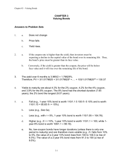 Chapter 03 - Valuing Bonds