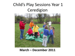 Photos and comments from children and parents