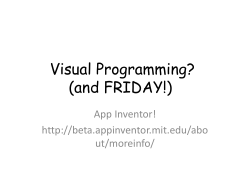 Visual Programming?
