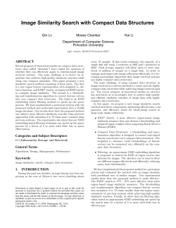 Image Similarity Search with Compact Data