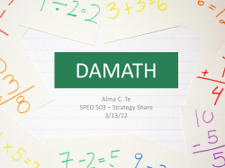 Damath - Pathways for Parents