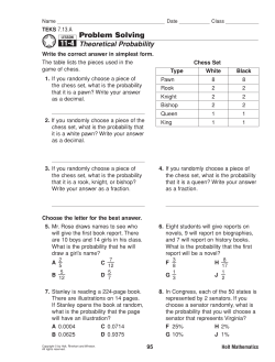 Problem Solving 11-4