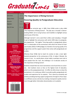 Graduate - School of Graduate Studies