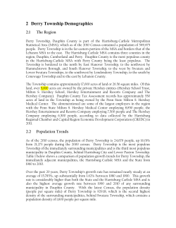 Chapter 2 - Derry Township Comprehensive Plan