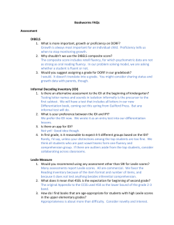 Open Resource - Comprehensive Reading Solutions