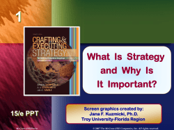 Strategy and the Quest for Competitive Advantage