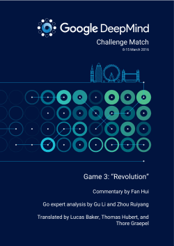 Challenge Match Game 3: &ldquo;Revolution&rdquo;