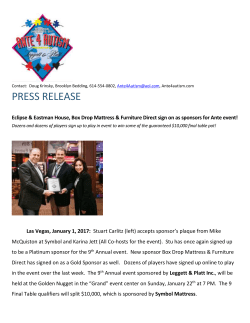 Ante4Autism Press Release 01-01-17