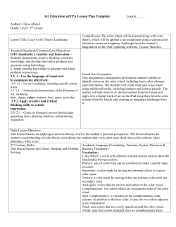edTPA Lesson Plan Format