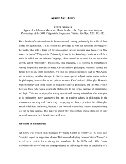 Against Set Theory.mellel