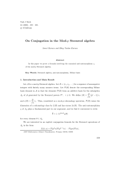 On Conjugation in the Mod-p Steenrod algebra