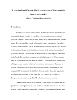 Learning from Difference: The New Architecture of - UvA-DARE