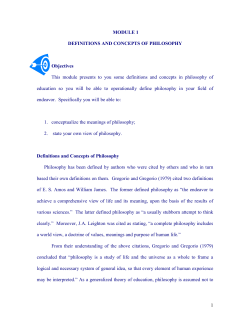 Module - CLSU Open University