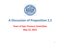 A Discussion of Proposition 2.5