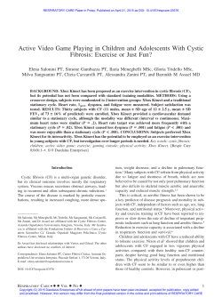 Active Video Game Playing in Children and