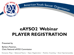 Player Registration