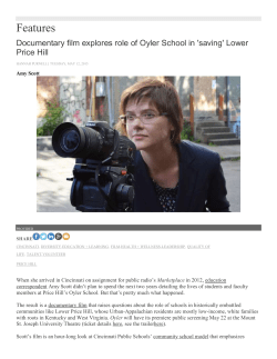 oyler documentary in soapbox - Community Learning Center Institute
